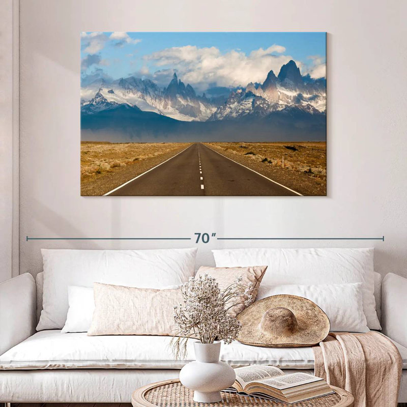 Mehar Road à El Chalten Village, H 32 po x l 48 po