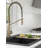 Oletto 2-in-1 Pull-Down Single Handle Kitchen Faucet-79074721