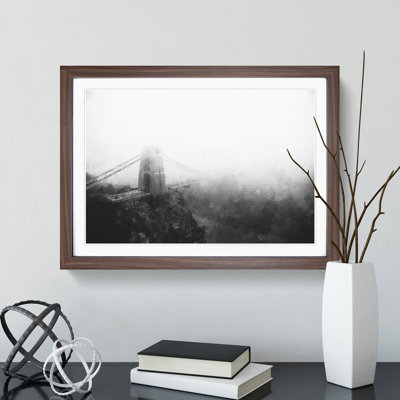 The Clifton Suspension Bridge - Picture Frame Graphic Art