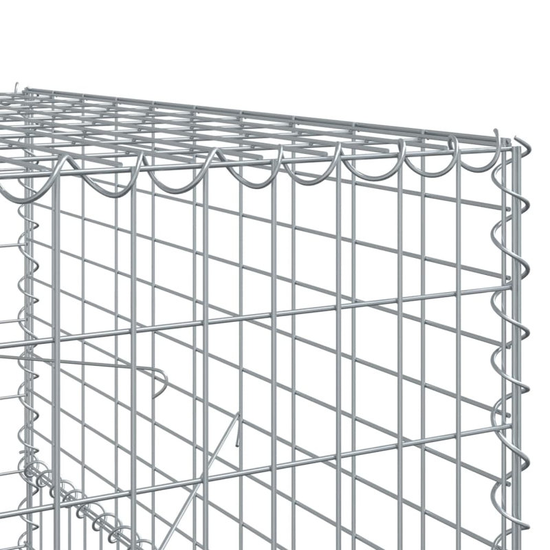Annot Metal Border Fencing, 150cm H x 700cm W x 100cm D