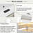 Upholstered Daybed With Storage Shelves, Drawers, Charging Station, Led Light And Desk-2117525005