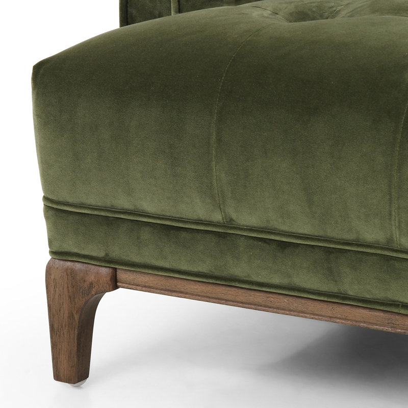 Dylan Accent Chairs, Sapphire Olive Polyester Blend
