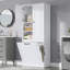 Grande armoire de rangement avec tablettes réglables-2097255410