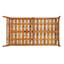 Chaise longue d'extérieur en bois d'acacia Cavett Coastal Mid-Century Resort avec corde tissée à la main-129911547-129911549
