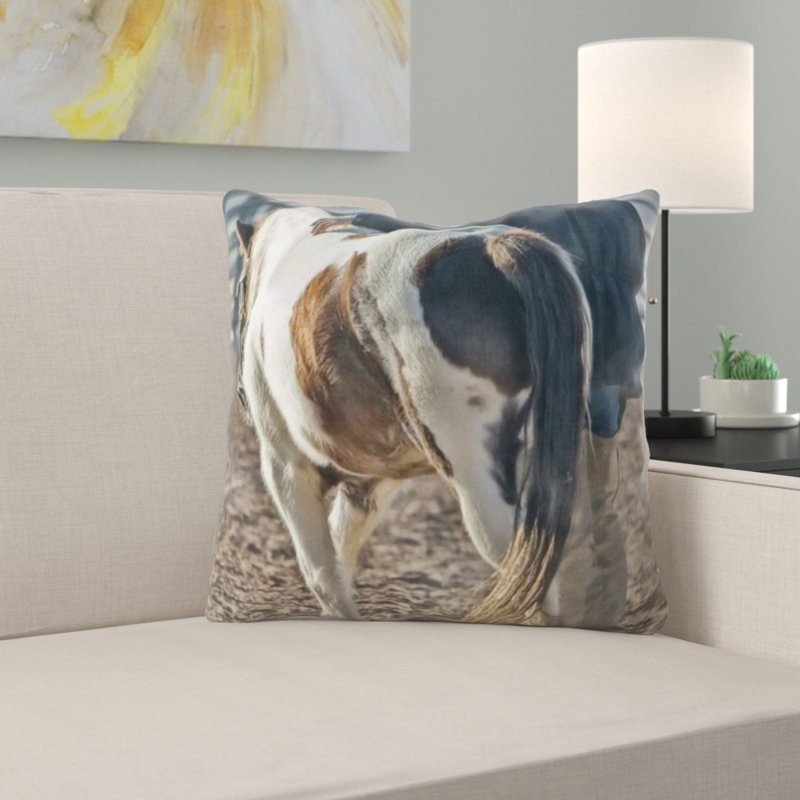 Microsuede Throw Pillow