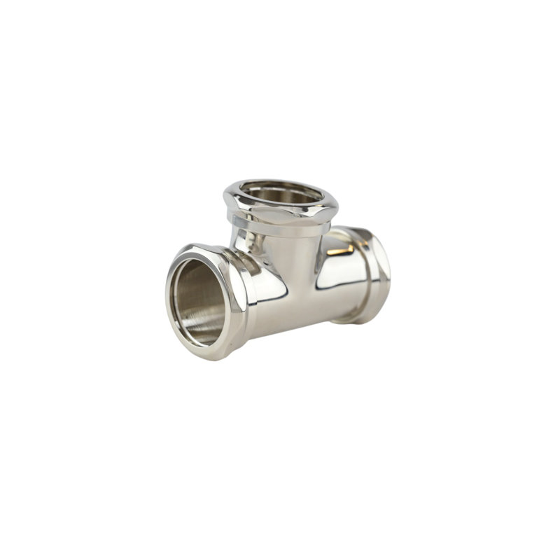 Drain de baignoire avec trop-plein Toe Tap P0007E par Strom Living, Nickel poli