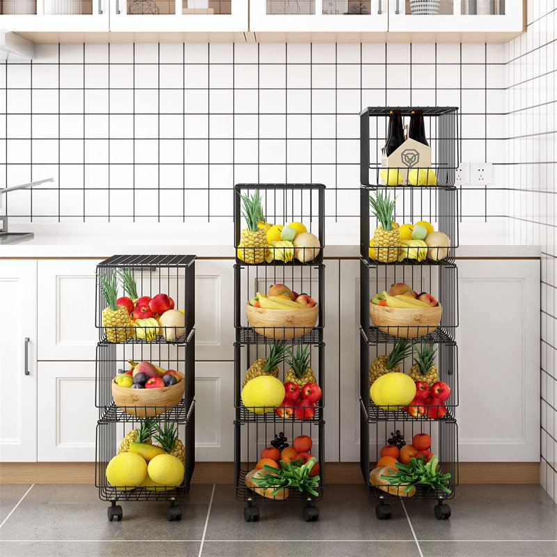 Felton Cabinet Shelving Rack