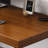 Yellowish brown Rectangular Solid Wood Executive Desk-308797407-308797405