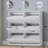 Six-Tier Ultra-Thin Flip-Top Shoe Cabinet with Anti-Tip Mechanism Modern Entryway Storage Cabinet-2079746309