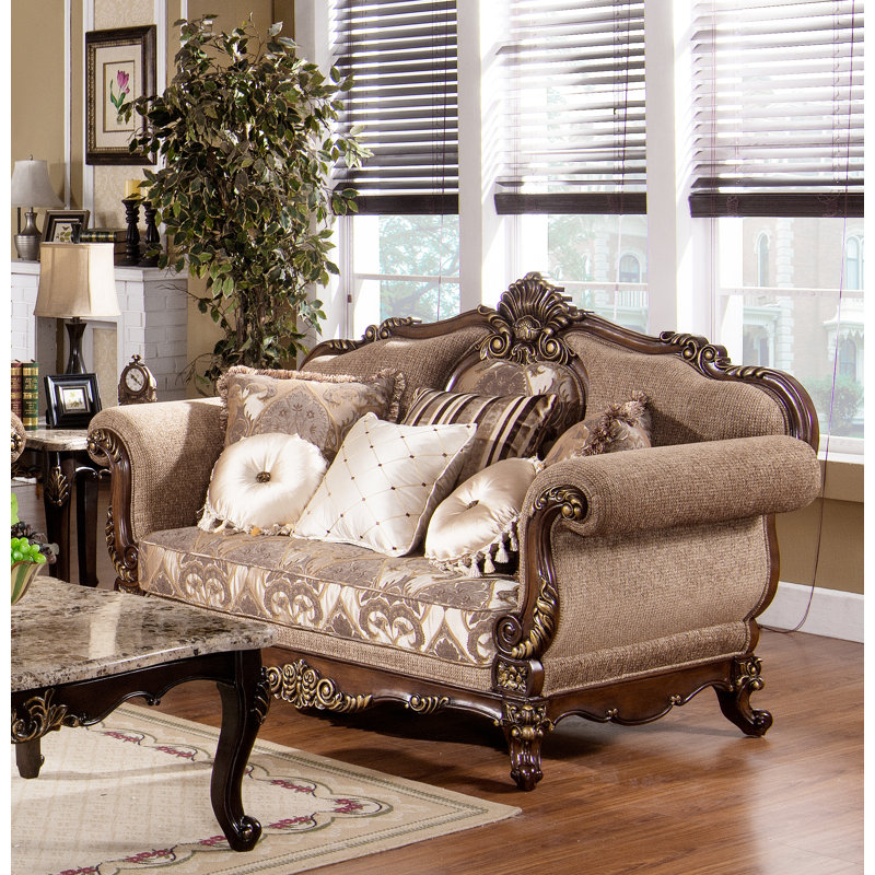Demetrius Upholstered Living Room Loveseat 