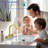 8 Inch 2 Handle Bathroom Sink Faucet With Pop Up Drain, Brushed Gold, 360 Swivel Spout, Lead - , Easy Installation, For Laundry Room And Widespread In , To Clean Surface, Suitable Washroom Rv Use-121628463