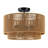 16 In. 3-light Tiered Drum Semi-flush Mount-1795476563