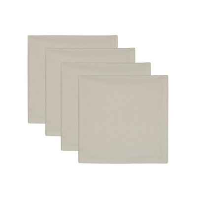 Ensemble de serviettes de table en coton / 4