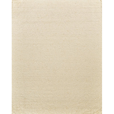 Geometric Area Rug in Ivory