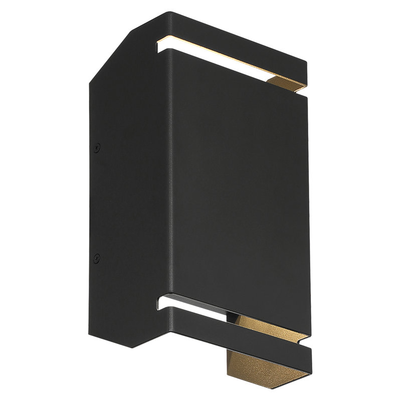 Brisais Steel Wall Light, Black