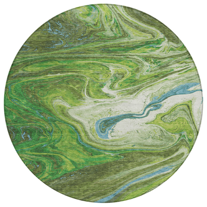 Tapis rond 8 po