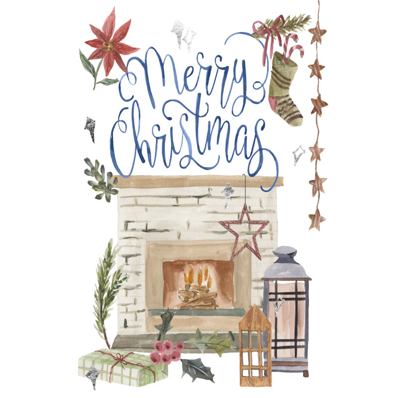 O Holy Night I by Melissa Wang - Wrapped Canvas Print, 46cm H x 30cm W