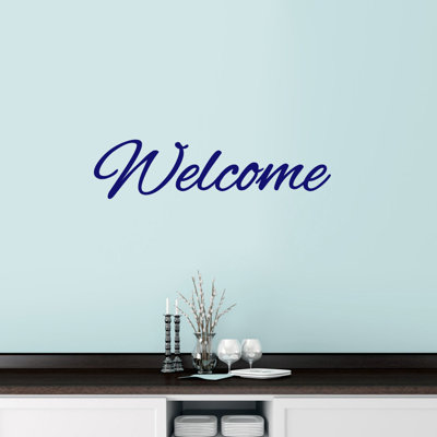 Text & Numbers Non-Wall Damaging Wall Decal