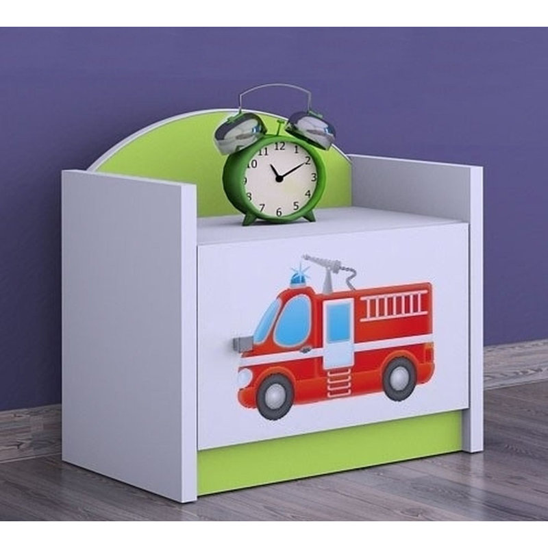 Coby Nightstand, Green