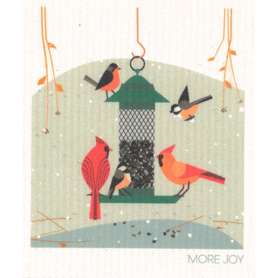 Torchon pour nourrir les oiseaux