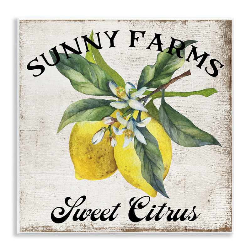  Art ensoleillé «Sunny Farms» par Creatif Belle