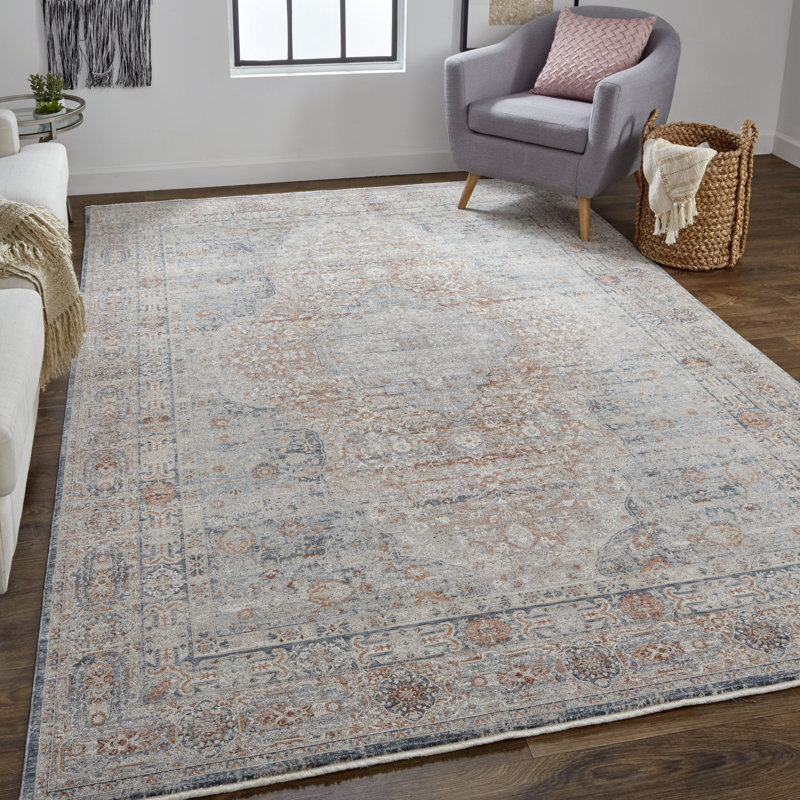 Gilford Oriental Indoor Rug, Rectangle 9'6" x 12'7"