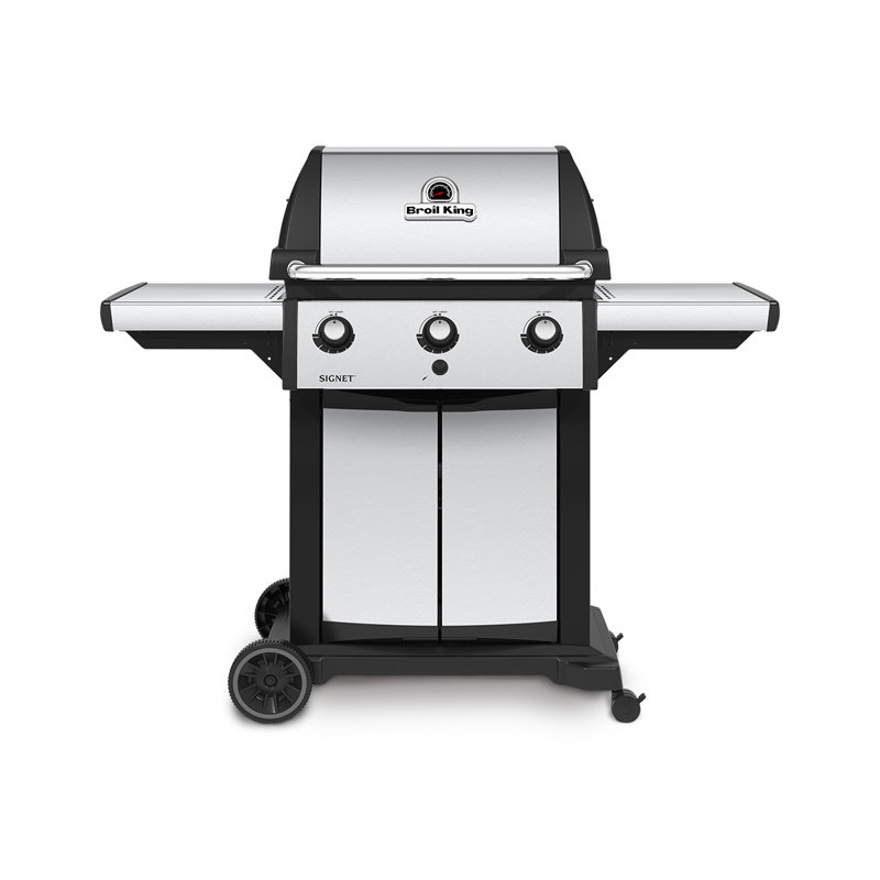 Broil King Signet 320 3-Burner Grill in Stainless Steel, Liquid Propane