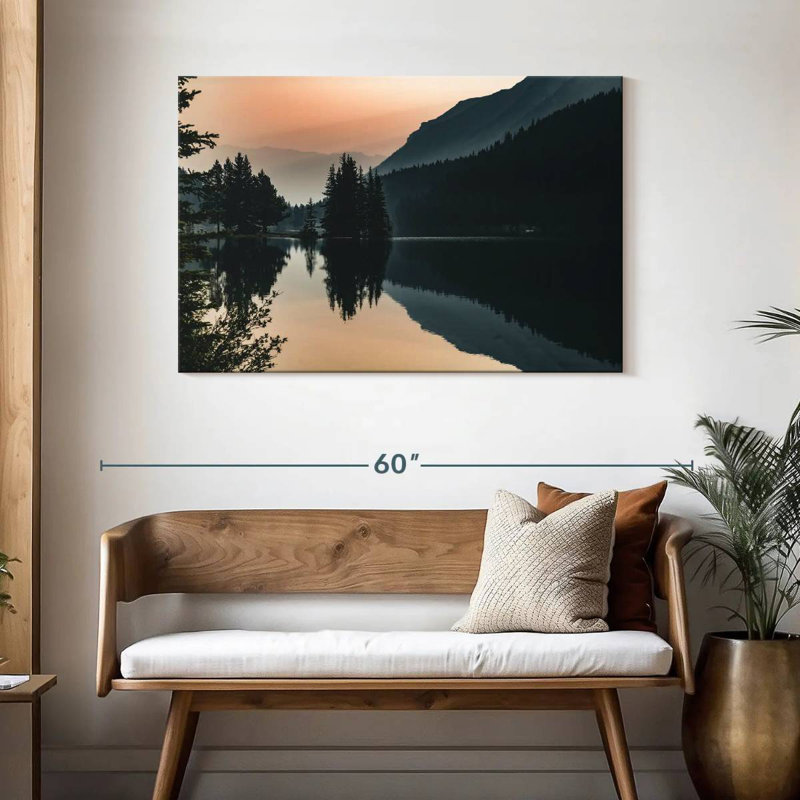 Cèdres d'Alvord sur le lac Banff