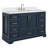54.25'' Single Bathroom Vanity with Carrara Quartz Top-94668877-94668878