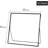 Double Glass Frame For Pressed Flowers Handmade, Tabletop Photo Frame For Floating Picture And Flower Press, Simple, Metal Geometric, Square-173248053