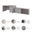 Ensemble de bureau d'ordinateur 3 pièces 60W Office 500 Collection-79419901