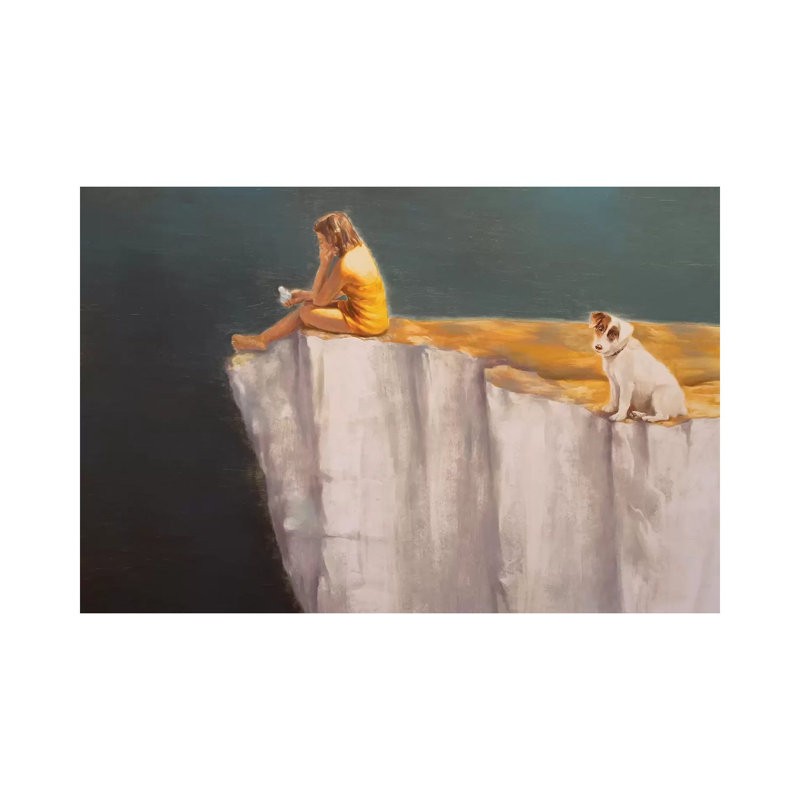 Scene by Rudolf Kosow - Gallery-Wrapped Canvas Giclée on Canvas, 20.32 cm H x 30.48 cm W, Canvas
