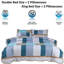 Cotton Blend Floral Bedspread with Pillowcases-109478393