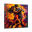 Salsa Dancers - musique, art mural acrylique-495886210