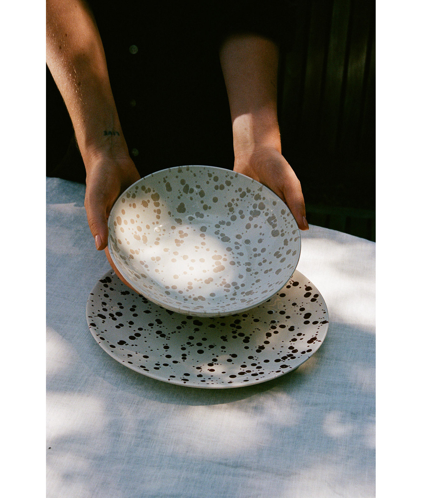 Stoneware Soup Bowl, Beige