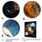 Galaxies Planets II Framed On Canvas Print-1691725628-1691725600