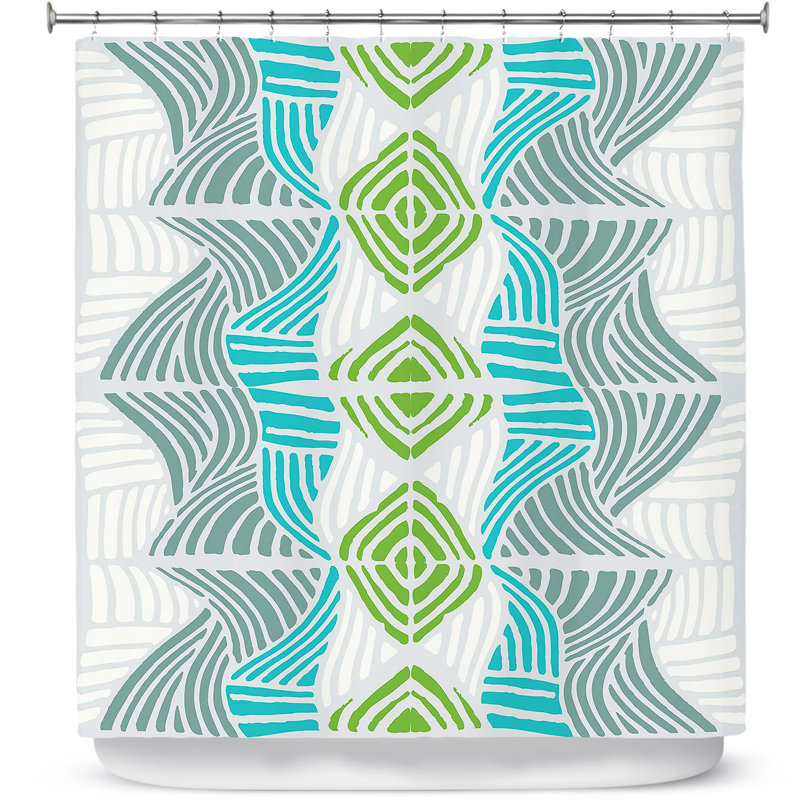 Rideau de douche simple rapids