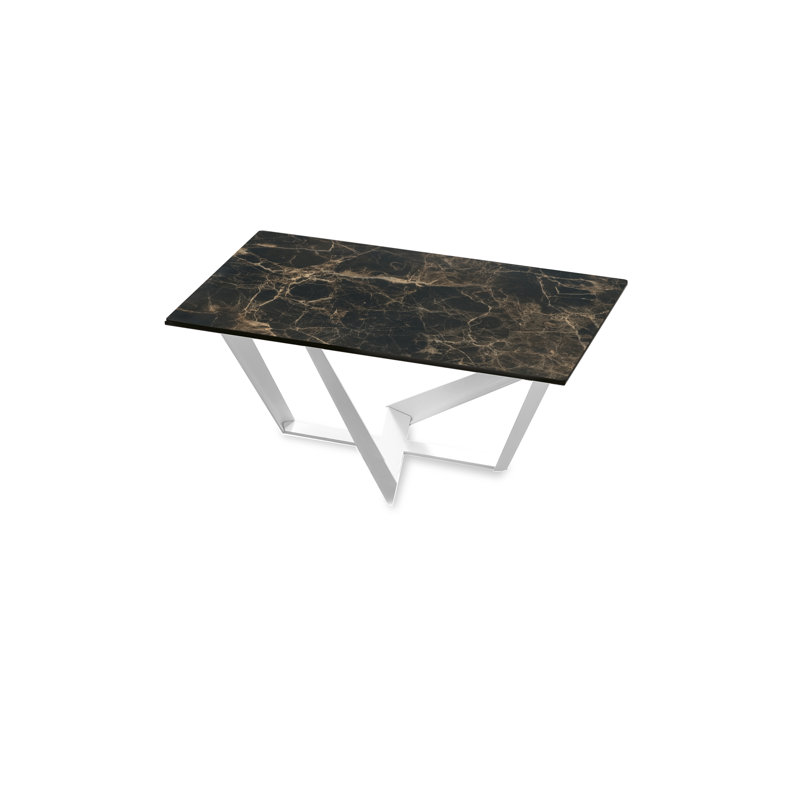 Alicea Cross Legs Coffee Table