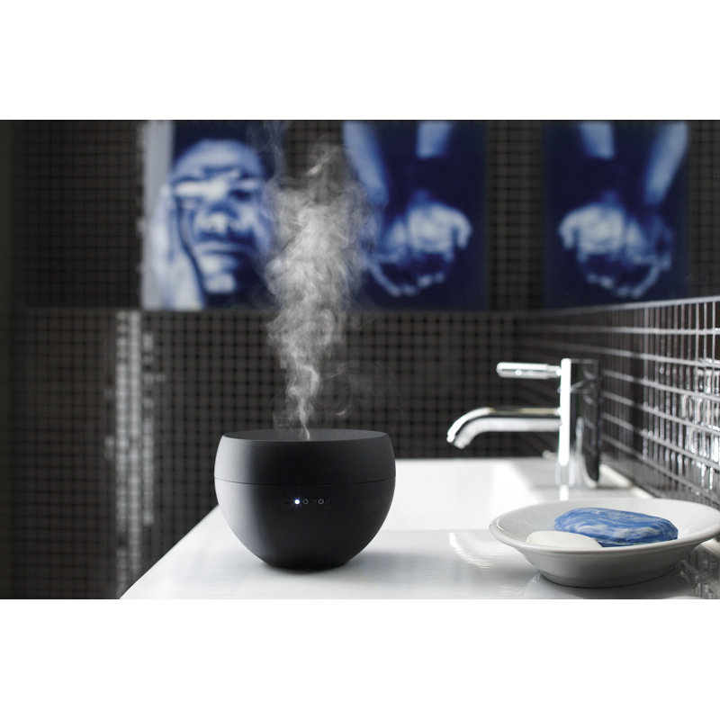Hardwired Powered Essential Oil Diffusers, Black