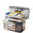 Medicine Storage Box For Home Travel 3-Layer Foldable With Safety Lock