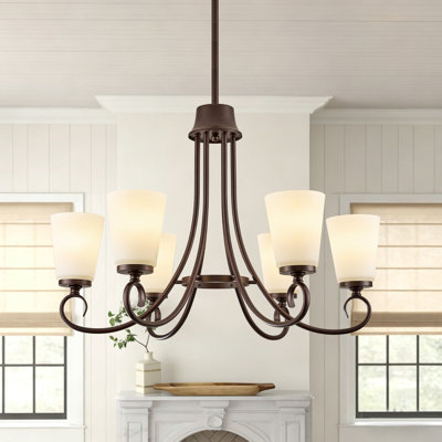 6 Light Dimmable Classic / Traditional Chandelier
