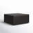 Balf 36" Faux Leather Square Pouf Ottoman-1802597362