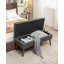 Banc de rangement avec banc de rangement pour chambre à coucher-370272180-370272181