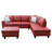 Jayzen 3 - Piece Vegan Sectional-1119954544-1094079078-1094079076