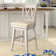 Fortville Swivel Upholstered Counter Stool