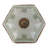Porcelain Hexagonal Box With Bronze Ormolu