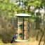 Herblain Metal Hanging Tube Bird Feeder