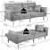 3 Seater Reclining Sleeper with 3 Adjustable Back Angles