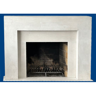 Hand Carved Stone Fireplace Surround