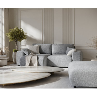 Corner Sofa with square arms
